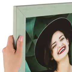 ArtToFrames 8.5x11 InchPicture Frame, This 1.50 Inch Custom Wood Poster Frame is Available in Multiple Colors, Great for Your Art or Photos - Comes with Regular Glass andCorrugated Backing (A44RR)