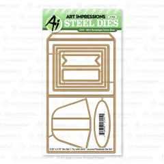 Art Impressions Die Set-Mini Rectangle Frame