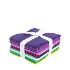 Confetti Cotton Fat Quarter Bundle in Purple Vibrations byfor Riley Blake (FQ-PVIB120-12)