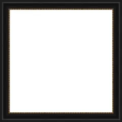 Manhattan Framed Dry Erase Magnetic Board Black