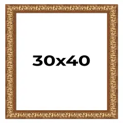 Modern Shadow Box 1" Depth Gold Picture Frame - UV Acrylic, Backing, Hanging Hardware