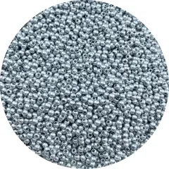 3000pcs 3mm Pearl Beads with Hole Round Loose Luste Craft Beads for Home Decoration Vase Fillers DIY Craft Making Jewelry Making Bracelet Necklace Earrings(Frosted Silver)