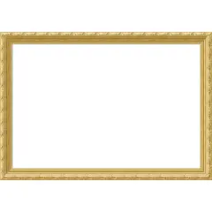 Versailles Gold Framed Dry Erase Magnetic Board