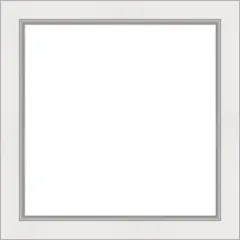 Eva Framed Dry Erase Magnetic Board White Silver