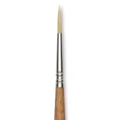 Escoda Futura Synthetic Bristle Brush - Series 5400, Round, Size 2, Long Handle