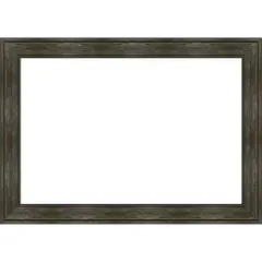 Rail Rustic Char Framed Dry Erase Magnetic Board