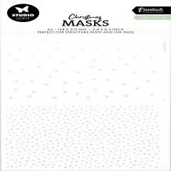 Studio Light Essentials 4.13"X5.83" Stencil-Nr. 290, Snow & Stars