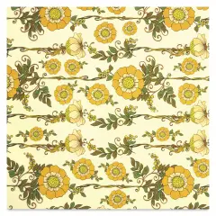 Elan Transfers Overglaze Decal Sheet - Nouveau Flowers