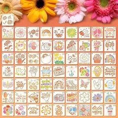 Hippie Style Stencils - 3 Inch