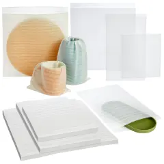 75 Pieces Foam Packing Pouches, 3-Sizes Cushion Wrap Sheets for Dishes, Glass, Moving and Shipping Supplies