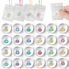 24 Packs Mini Squishies Expression Fidget Toys