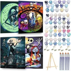 Paint by Numbers Kit for Adults Framed Canvas