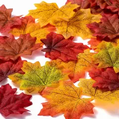 Artificial Maple Leaves 6 Colors Fall Leaves
