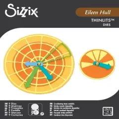 Sizzix Thinlits Dies By Eileen Hull 9/Pkg-Rainbow Wheels