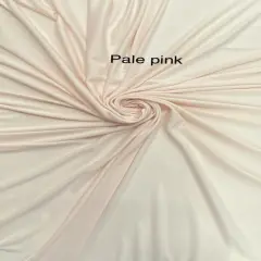 1 Yard Pale Pink Matte Stretch Lining Fabric For Dresses Undergarments Costumes Sewing 60 Inches Wide