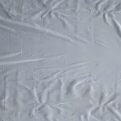 1 Yard Hibiscus Double Border Polyester Fabric, 60 Inches Width, Durable Tropical Print Materia White