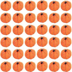 36 PCS Halloween Small Felt Pumpkin