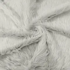 1 Yard Solid Faux Fur Fabric for Costumes, Decor, pillows & beddings Off White