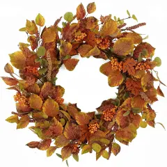 20" Fall Autumn Wreath