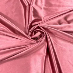 1 Yard Deluxe Heavy Shiny Polyester Spandex Fabric Stretch Knit for Activewear & Swimwear 58/60 Inches Wide Mauve