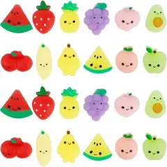 24 Pcs Squishy Toys - Fruits