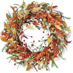 Appalachia Berry Fall Door Wreath - 22 inch