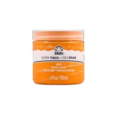 FolkArt Super Thick Acrylic Paint Orange 4 oz