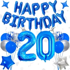 32 Inch 20 Balloon Numbers