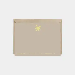 Persica Vulgaris Botanical Note Cards II