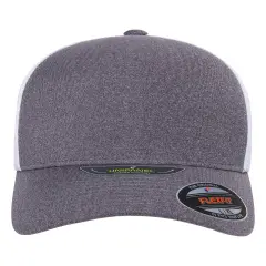 Flexfit&reg; Unipanel Cap Sleek & Modern Fit MLNG HTHR GR/ WH