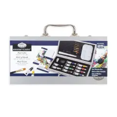 RSET-ACR3000 | Essentials&trade; 25pc Acrylic Painting Travel Art Set