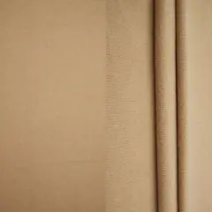 1 Yard Polyester Rayon Spandex 240 GSM Fleece Rib Solid Fabric Soft 66" Width KHAKI