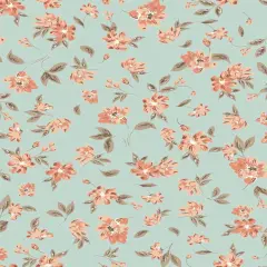 1 Yard 100% Polyester CEY Ditsy Floral/Flover Fabric, 58/59" Wide SAGE