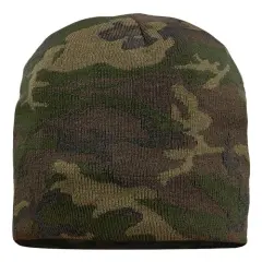 Sportsman&reg; Knit Beanie Classic Warmth with Flexible Fit Green Camo