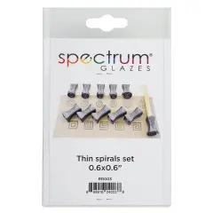 Spectrum Stamps - Thin Spirals, Set of 11