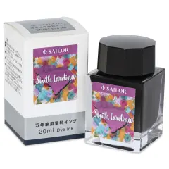 Sailor USA State Ink - South Carolina, Amethyst Purple, 20 ml