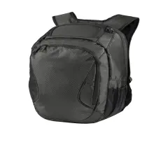 Port Authority&reg; Form Backpack Dark Grey/Blk