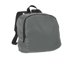 Port Authority&reg; Crush Ripstop Backpack Shadow Grey