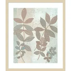 Leaf Cluster I by Tim Otoole Wood Framed Wall Art Print