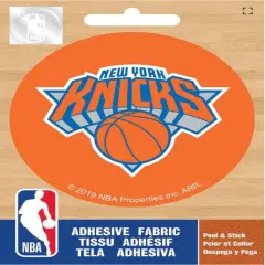 Licensed NBA New York Knicks Logo On Solid Adhesive Fabric Badge