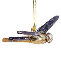 Egyptian Glass Dragon Fly - Blue Wings