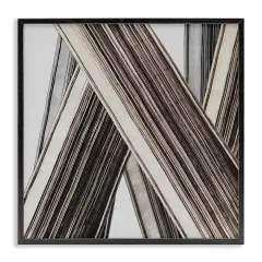 Stupell Industries Intersecting Lines Abstract Framed Giclee Wall Art Design by PI Studio