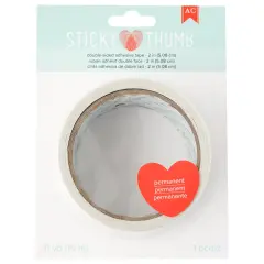 Sticky Thumb Double-Sided Tape 11 Yards-Clear, 2"