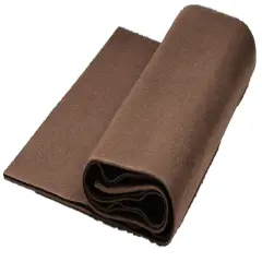1 Yard Craft Felt Fabric Acrylic Soft No-Stretch Sheet 72 inch wide Light Brown