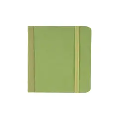 Fabriano Ecoqua Plus Sewn Bound 100% Italian made Notebook, 3.5" x 5.5", 90gsm, 80 Sheets Lime