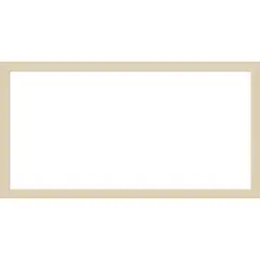 Svelte Framed Dry Erase Magnetic Board Natural