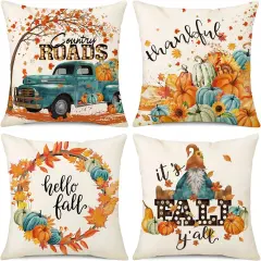Fall Pillow Covers 18x18