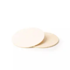 Kitcheniva 10 Pcs Thick Circles Wood Round Disc Wood Pendant Decor Craft 4" x 1/8"