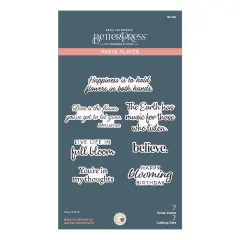 Spellbinders Press Plate & Die Set By Susan Tierney-Cockburn-Nature's Botanical Garden