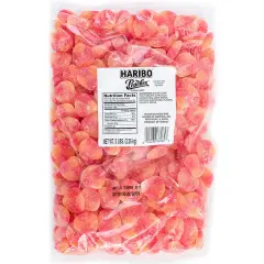 Haribo Peaches Gummi Candy Bulk 5lb